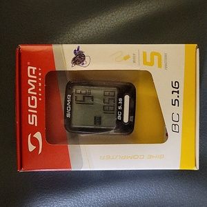 Sigma BC 5.16 bike bicycle cycling computer